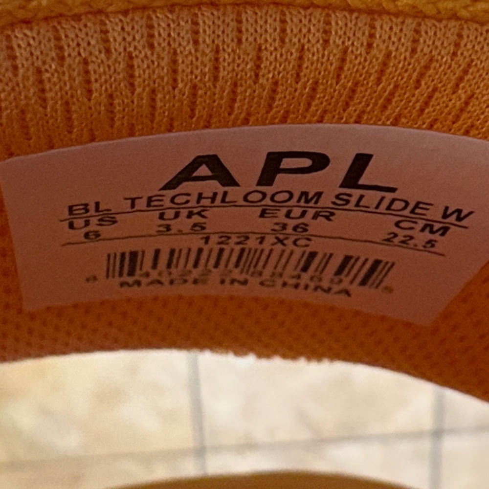 APL Women's Vibrant Orange Slide Sandals - Picture 5 of 5